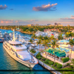 Marina with Yacht Fort Lauderdale City