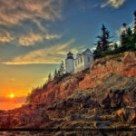 Bass Harbor Head Light House Acadia National Park Maine