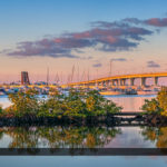Staurt Florida Roosevelt Bridge St Lucie River