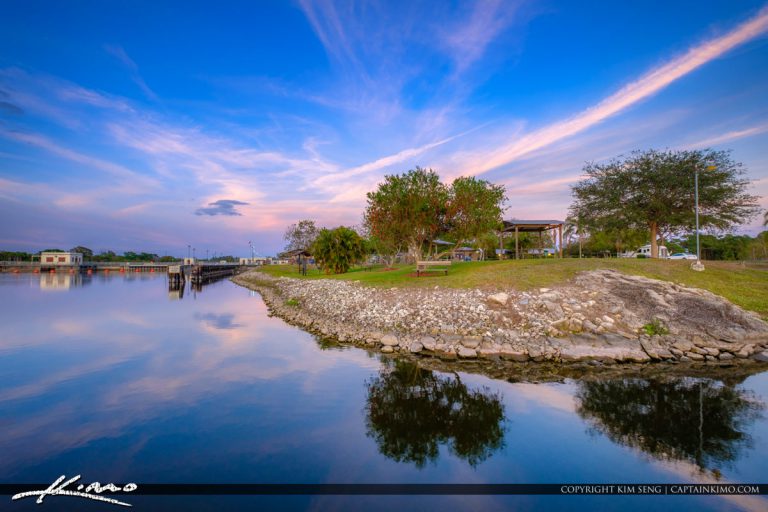 St Lucie South Lock and Dam Stuart Florida 03012017 Royal Stock Photo