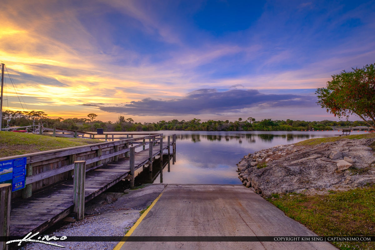 St Lucie South Lock and Dam Stuart Florida 03012017 Royal Stock Photo