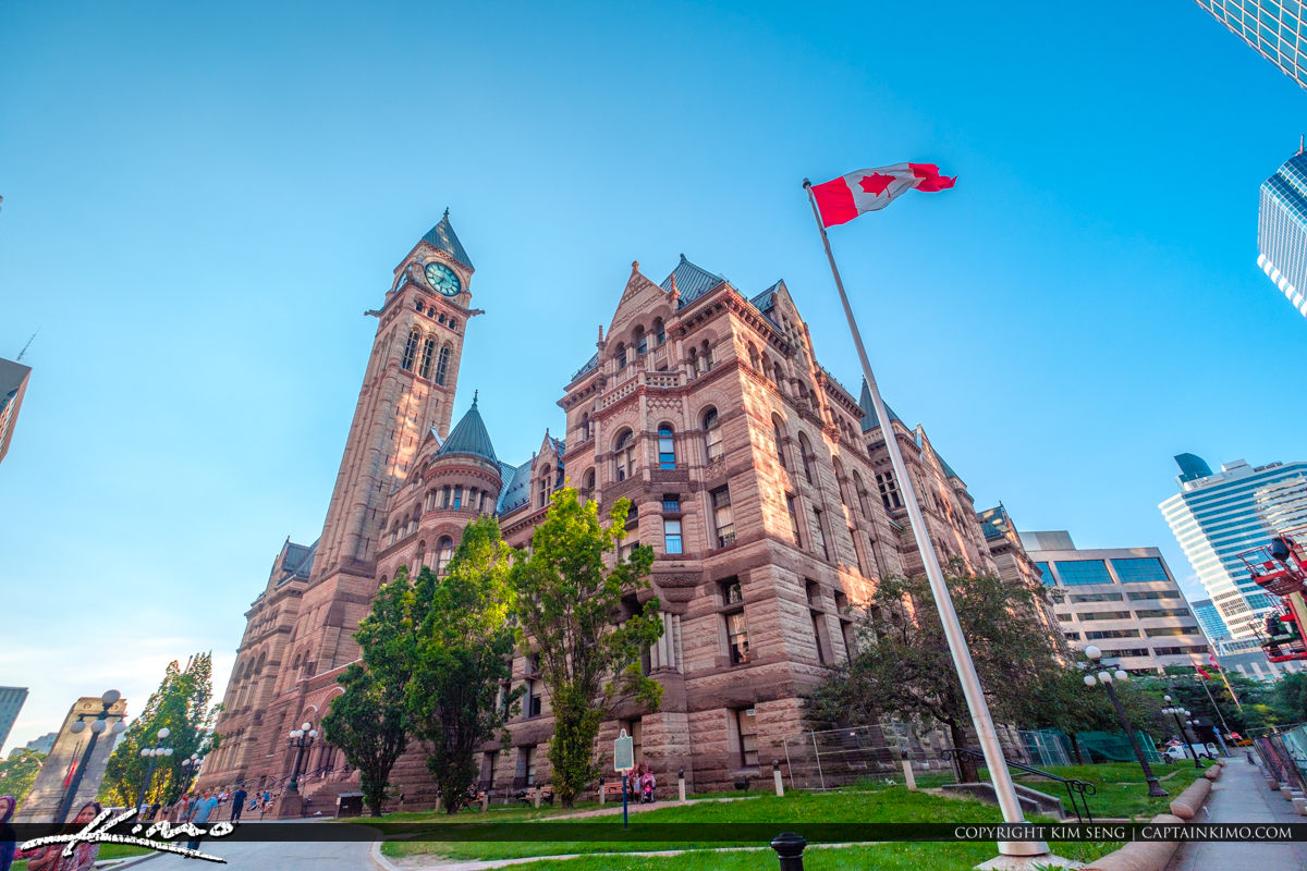 Toronto Canada Ontario Old City Hall - Royal Stock Photo