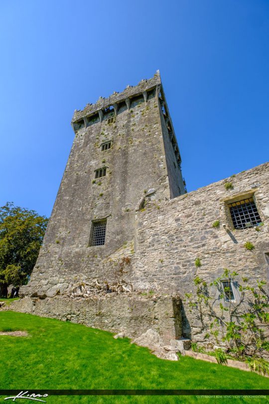 Blarney Stone Cork Ireland Looking Up Royal Stock Photo