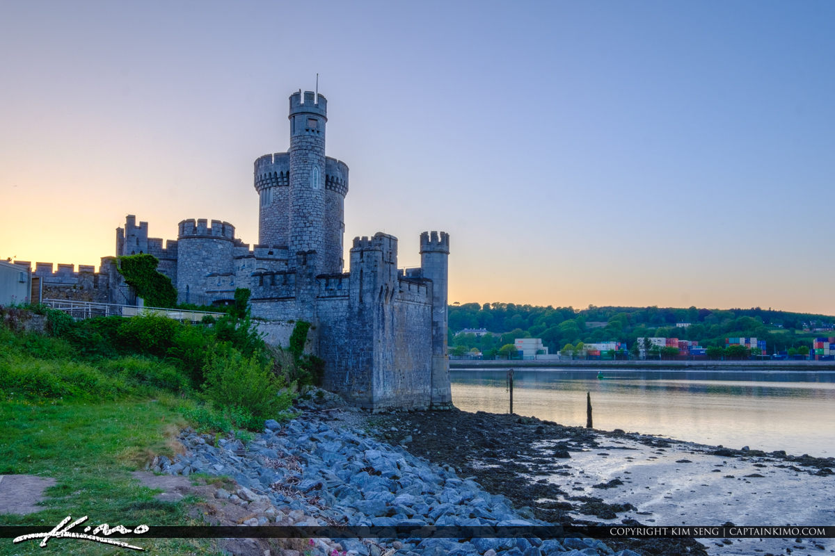 Blackrock Castle Cork Ireland Up Looking at the Port Royal Stock Photo