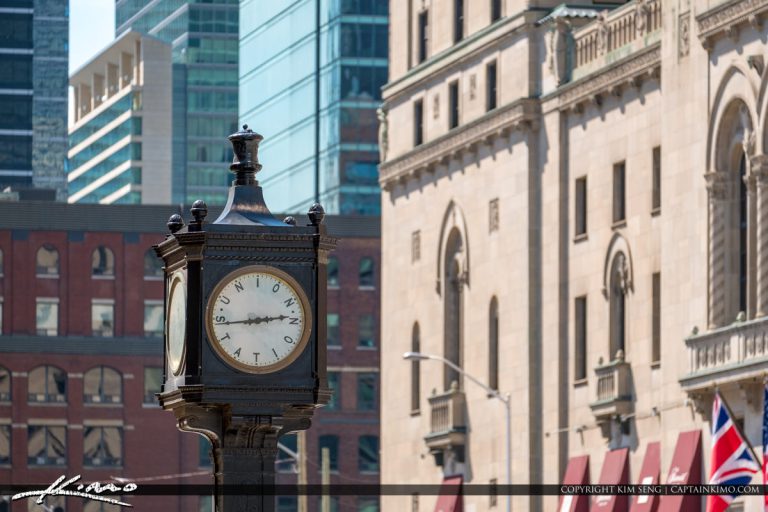 Downtown Toronto Canada Clock Tower Royal Stock Photo