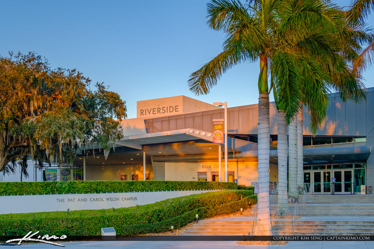 Riverside Theatre Vero Beach Florida Royal Stock Photo