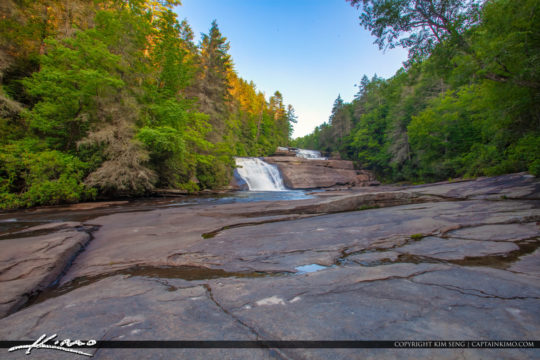 Dupont State Forest North Carolina Triple Falls Wide Little Rive ...