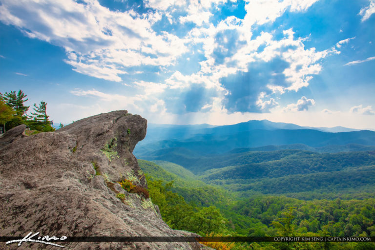 The Blowing Rock Mountain View Blue Ridge Parkway at Watauga Cou
