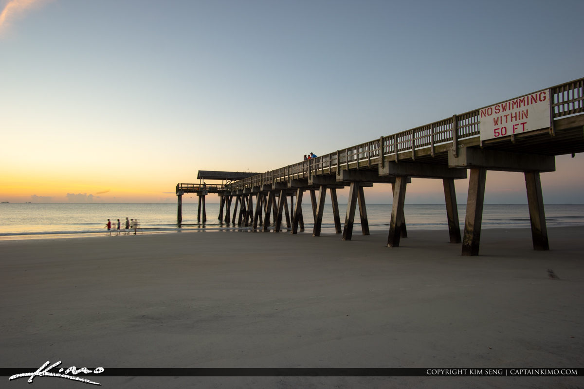 Tybee Beach Pier Sunrise Tybee Island