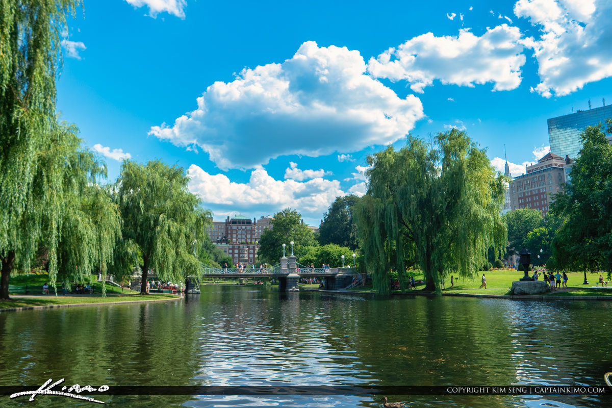 Boston Public Garden Boston Massachusetts | Royal Stock Photo
