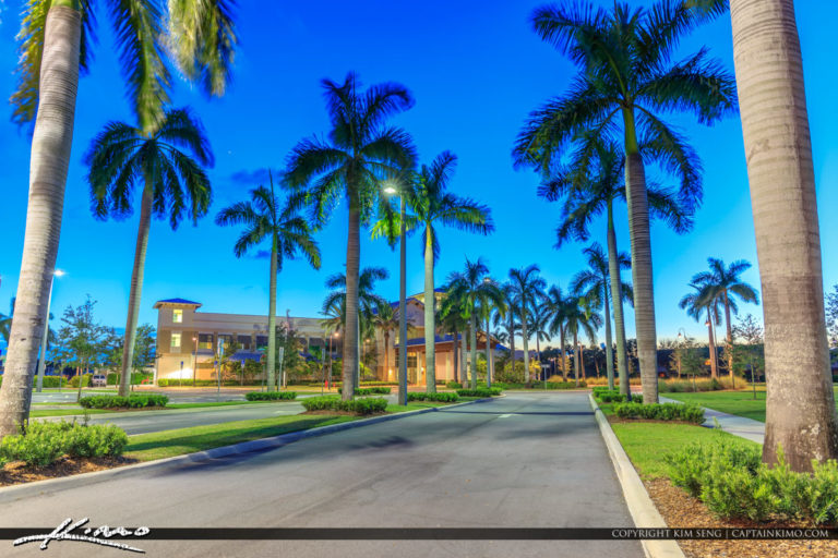 Community Center Village of Wellington Florida Royal Stock Photo