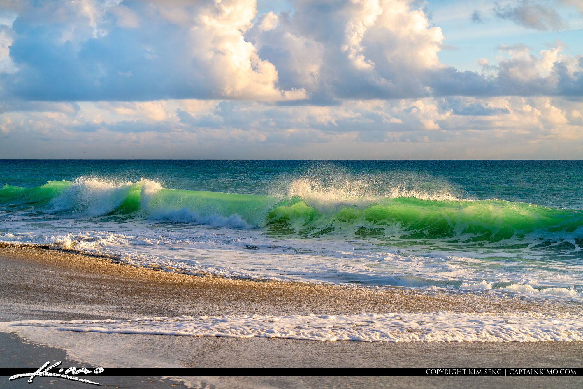 Wave Break Atlantic Ocean Juno Beach Florida 200915