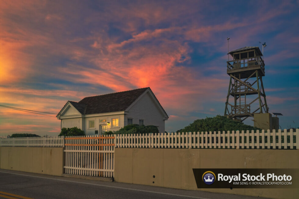 The Clouds Over House of Refuge Museum Stuart Florida HUtchinson