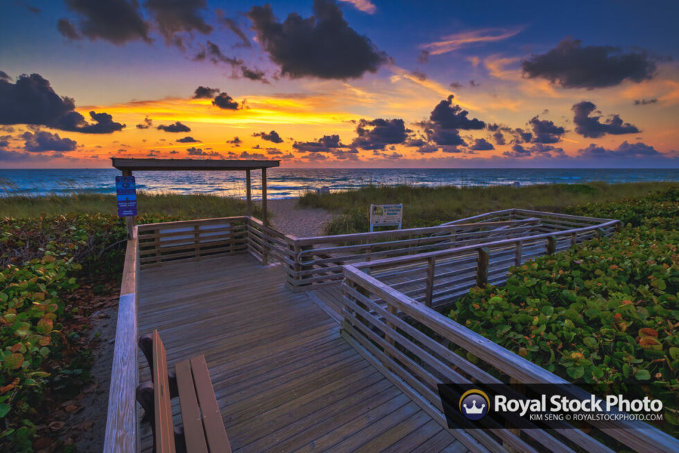 Jensen Beach Royal Stock Photo