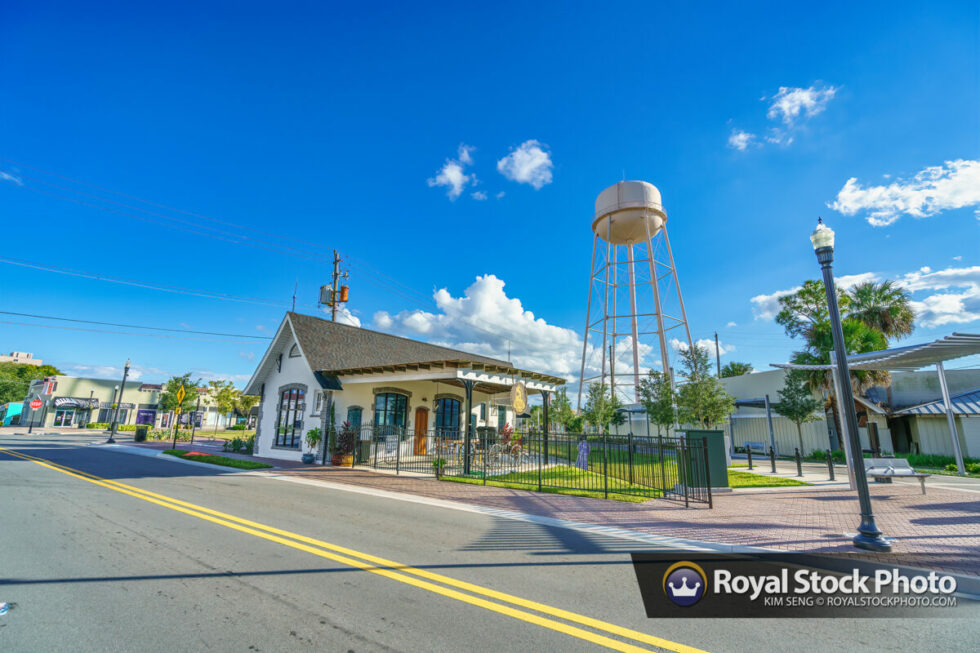 Historic Site And Water Tower Winter Haven City Photos Royal Stock Photo Historic Site And Water Tower Winter Haven City Photos Royal Stock Photo