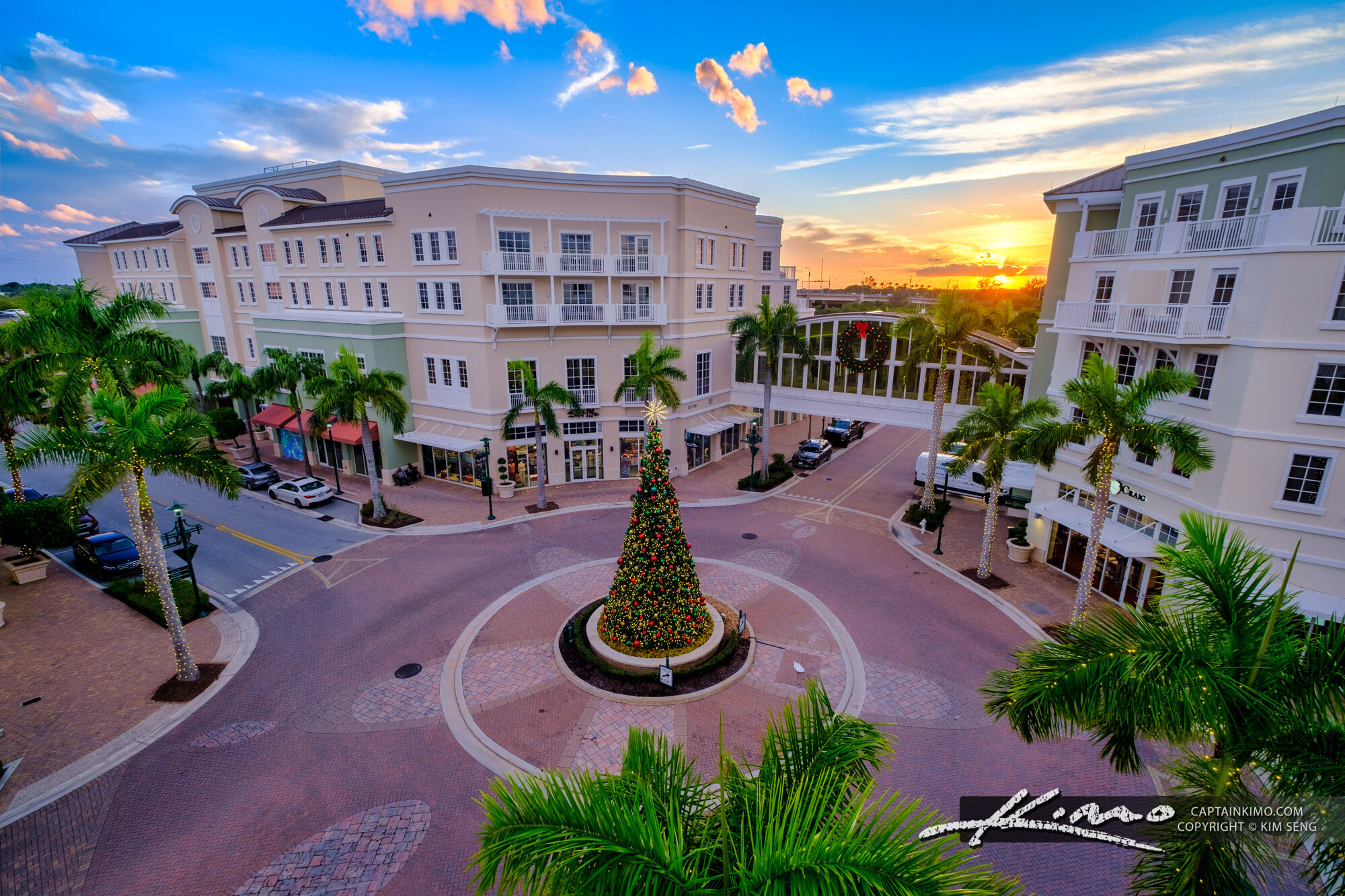 Christmas Twilight at Harbourside Place