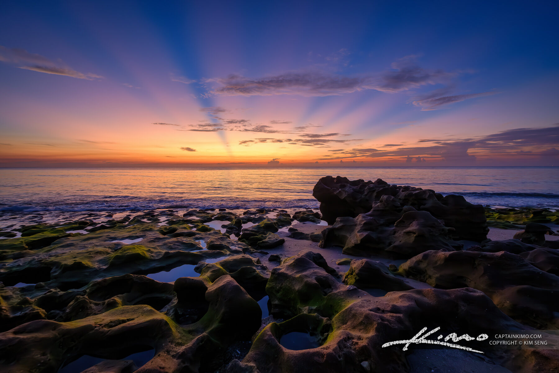 Low Tide at Coral Cove Park Sunrise