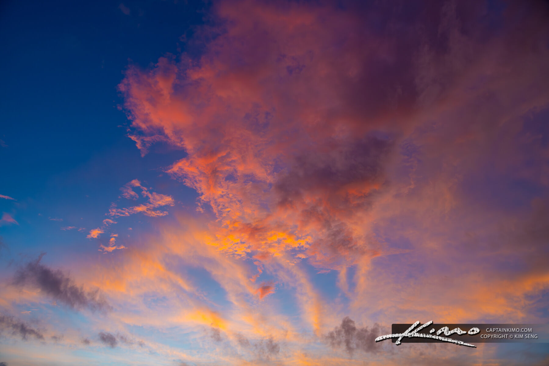 Cloud Colors Over Palm Beach Gardens