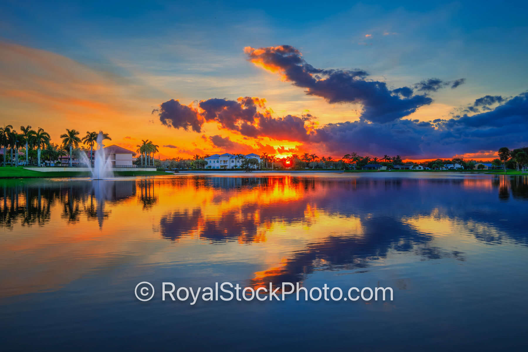 Challenger Park Sunset Royal Palm Beach