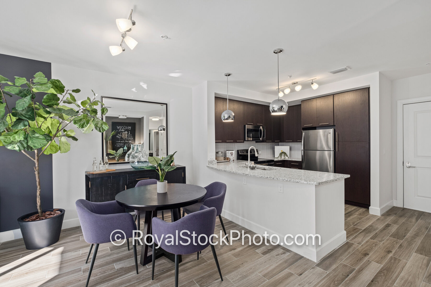 Kitchen and Dining Room Resort Style Luxury Living