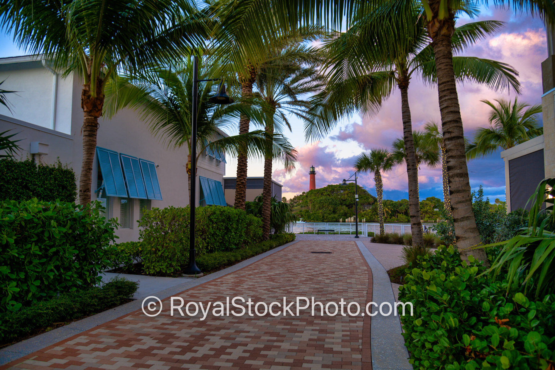 Path to the Lighthouse Love Street Jupiter Florida