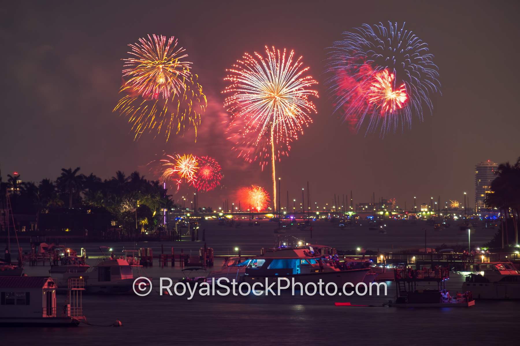 West Palm Beach 4th of July Fireworks 2025
