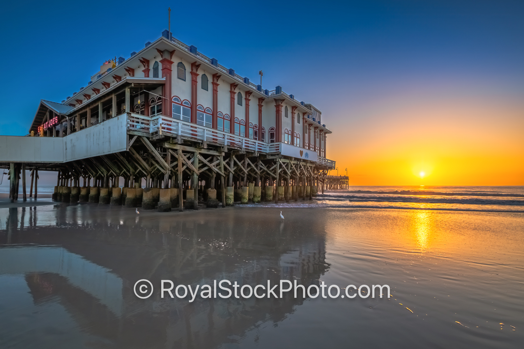 Daytona Beach Main Street Pier Sunrise July 19th 2025
