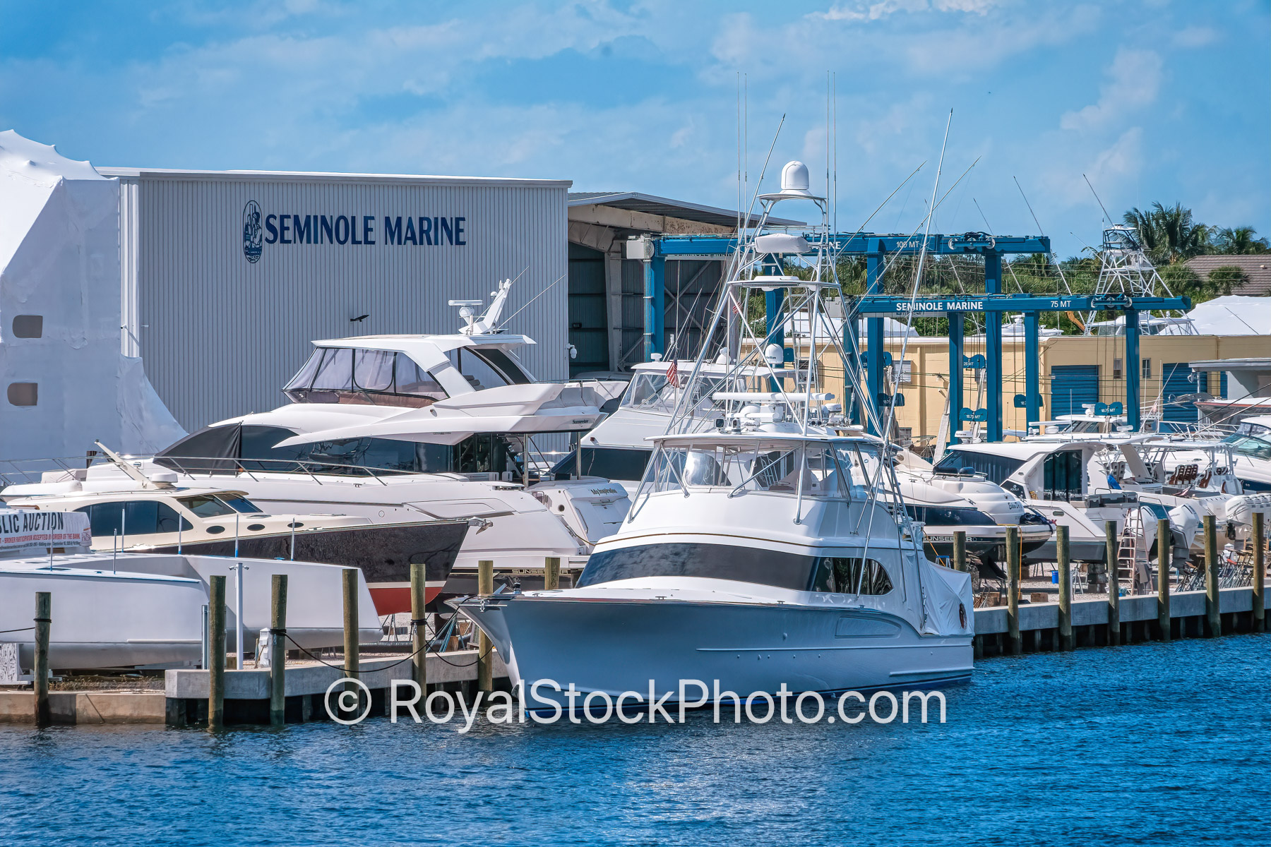 Seminole Marine at waterway Palm Beach Gardens Florida