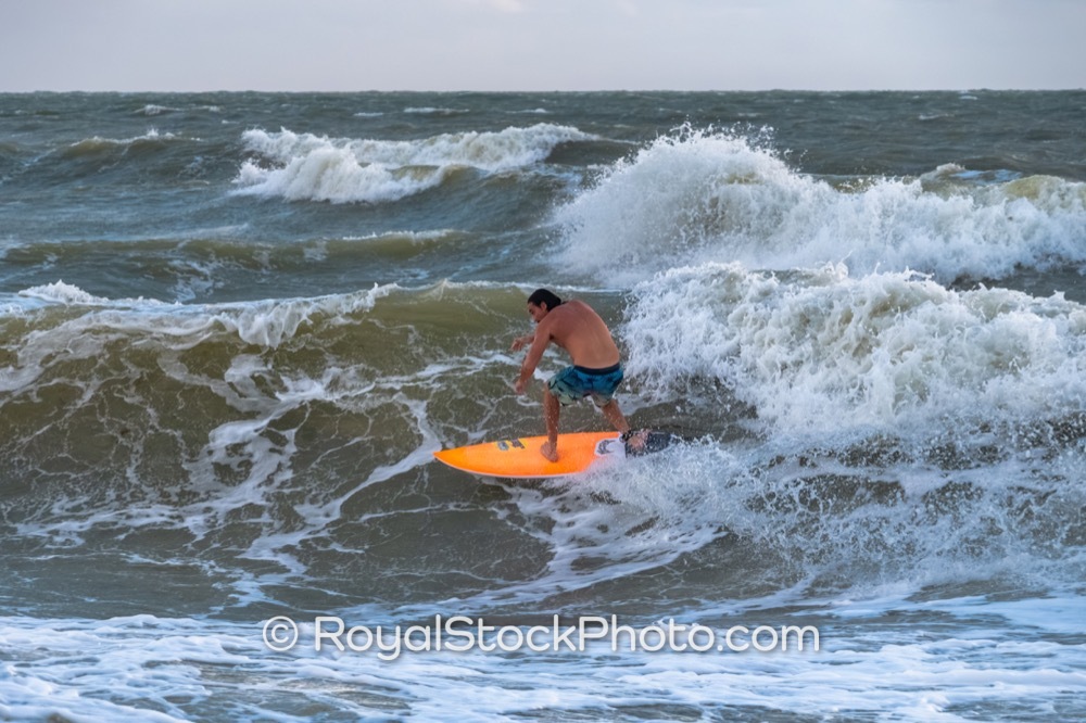 Surfer Performing a Trick at Juno Beach Pier Juno Beach Florida During Sunrise on US Highway 1 20251025