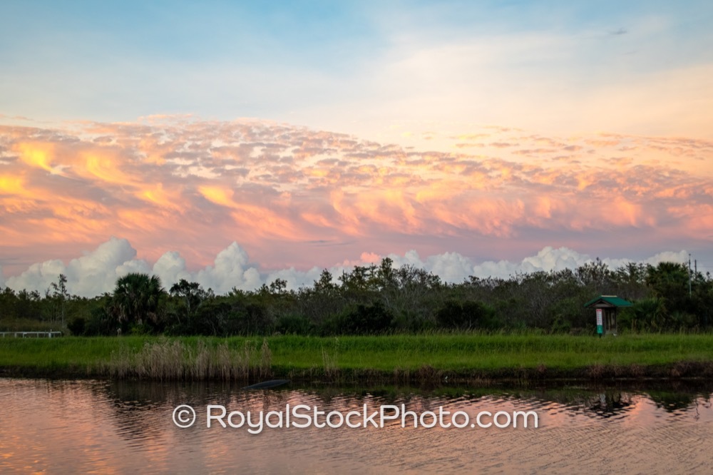 Breathtaking Sunset Views Enhance Recreational Experiences at Loxahatchee Slough in Palm Beach Gardens Florida on PGA Boulevard 20250929
