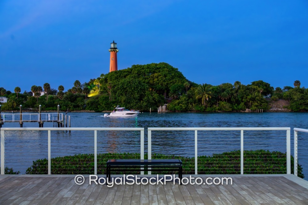 Iconic Lighthouse Scene Captures Vibrant Florida Lifestyle with Scenic Boating on Jupiter Inlet on Love Street 20251205