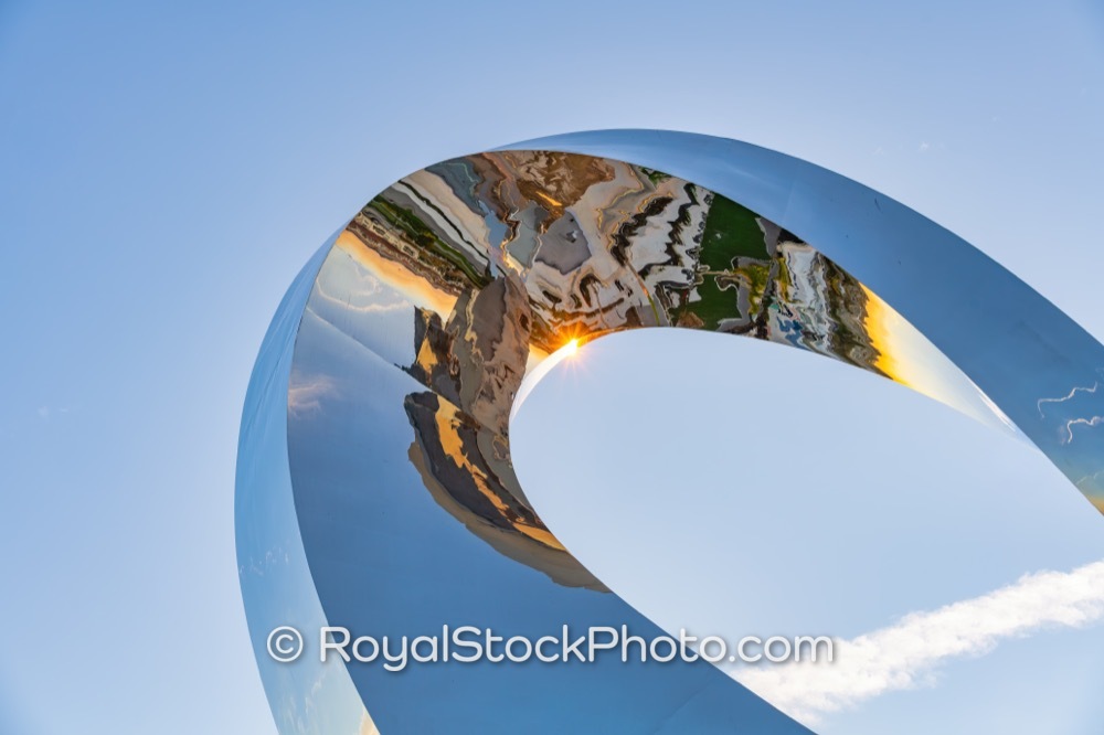 Unique Heart in the Park Sculpture Exemplifies Community Spirit in Port St Lucie at Sunset on Southwest Discovery Way 20251212