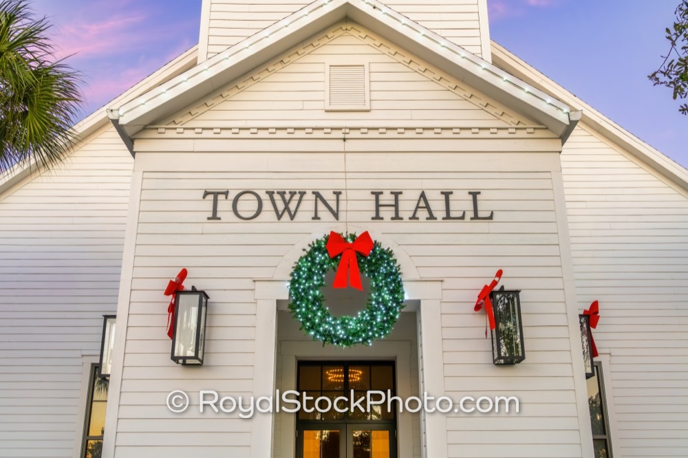 Community Hub of Tradition Square Showcasing Holiday Spirit at Port St Lucie Town Hall on Southwest Tradition Square 20251212