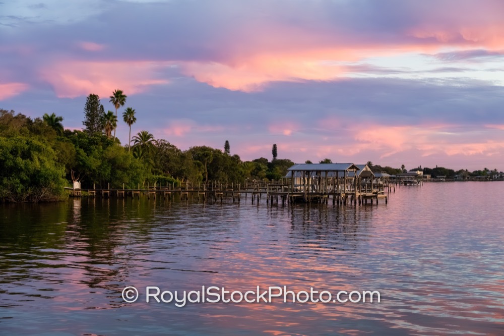 Explore Tranquility and Sunset Magic at Indian River Lagoon in Melbourne Beach Florida on Riverside Drive 20260102