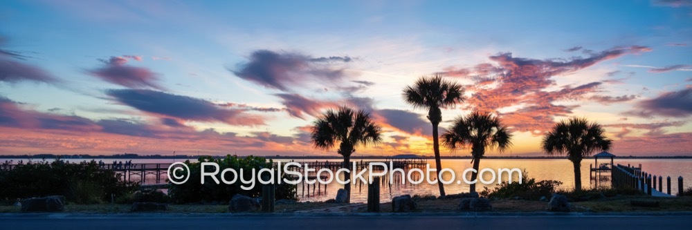 Catch the Splendor of Indian River Lagoons Sunset at Melbourne Beach Florida on Riverside Drive 20260102