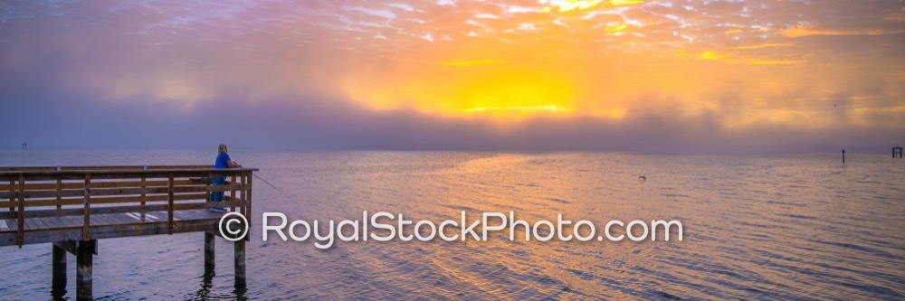 Explore Charismatic Coastal Fishing at Castaways Point Park During Vibrant Sunrise in Palm Bay Florida on Bay Boulevard Northeast 20260104