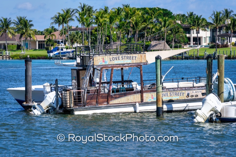 Boat Docked at Love Street Provides Access to Coastal Activities in Jupiter Florida on Lighthouse Road 20251121