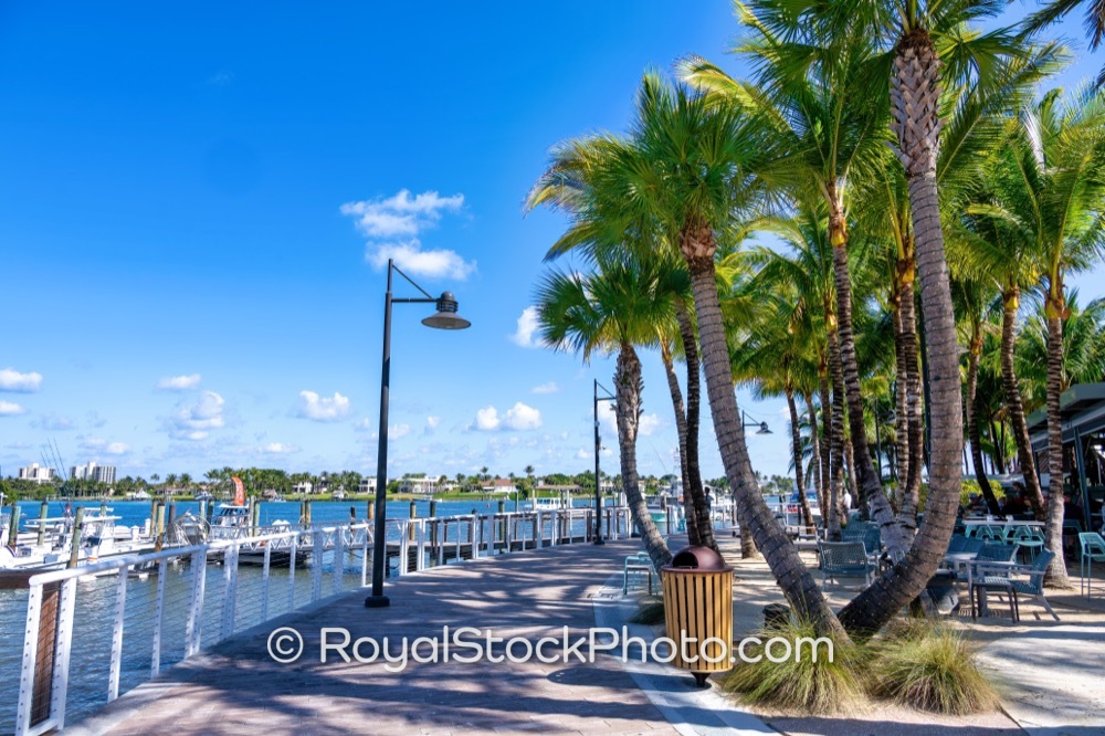Vibrant Jupiter Inlet Marina Boardwalk Showcases Lively Waterfront Atmosphere in Jupiter Florida on Lighthouse Road 20251121