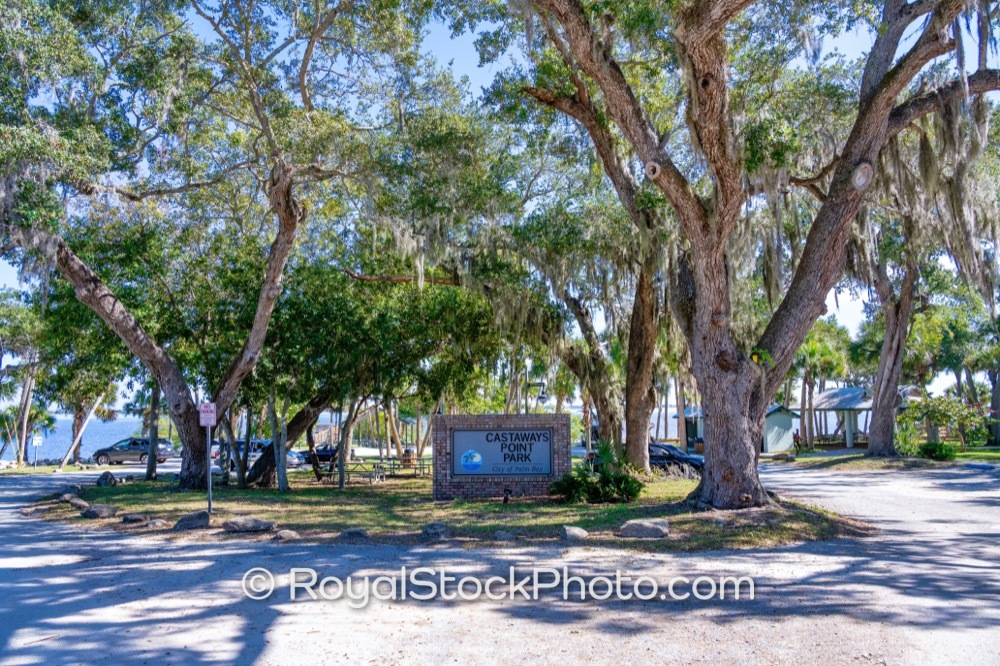 Coastal Recreational Haven Features Lush Trees and Scenic Water Views at Castaways Point Park in Palm Bay Florida on Bay Boulevard Northeast 20251122