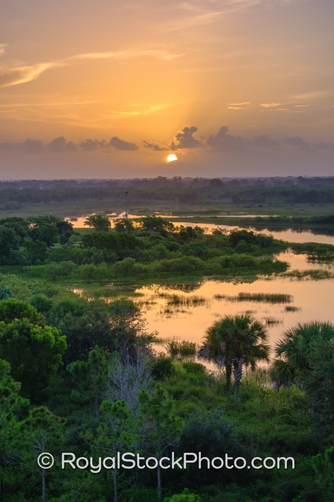 Prime Waterfront Living Overlooking Sunrise Reflections at Wellington Environmental Preserve in Loxahatchee Florida on Flying Cow Ranch Road 20190707