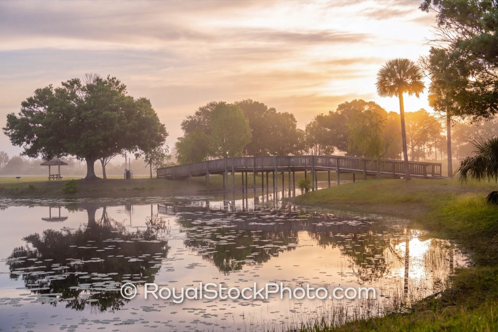 Enchanting Nature Trails and Morning Reflections Highlight Outdoor Lifestyle at Malabar Community Park in Florida on Malabar Road 20260428