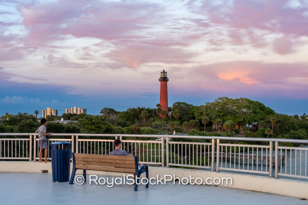 Iconic Jupiter Inlet Lighthouse Illuminates Coastal Adventures at Sunset Over Vibrant Sky on US 1 20260513