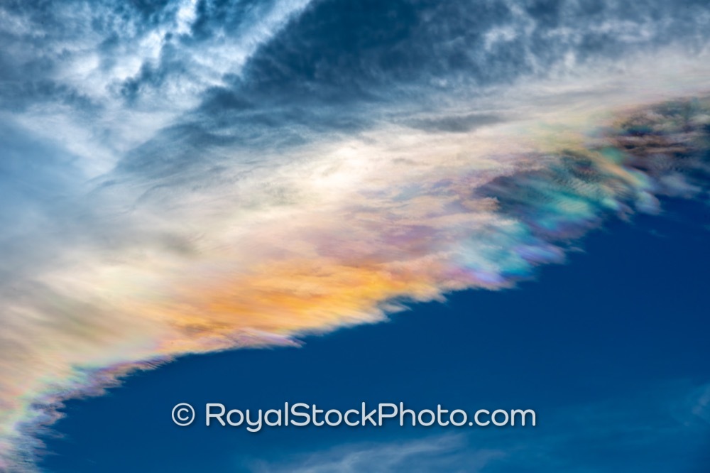 Sky Clouds with Crazy Hypnotic Colors Over Palm Beach Gardens 20260513