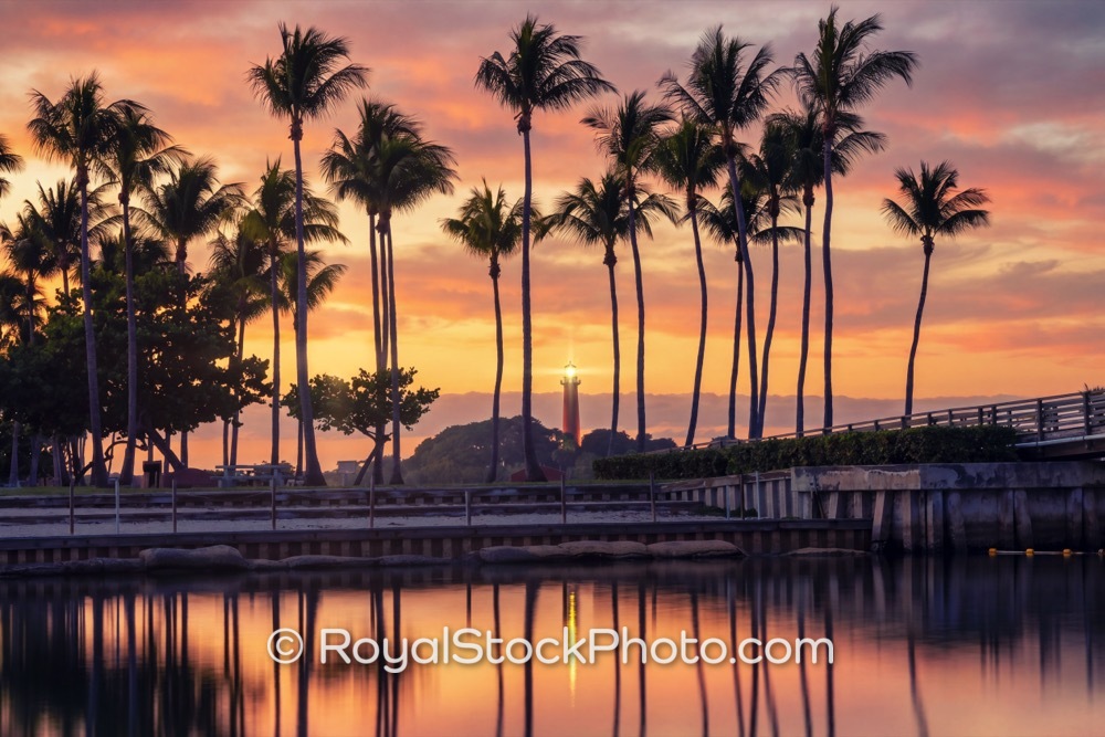 Unparalleled Waterfront Living with Breathtaking Sunset Views Near Dubois Park in Jupiter Florida on Dubois Road