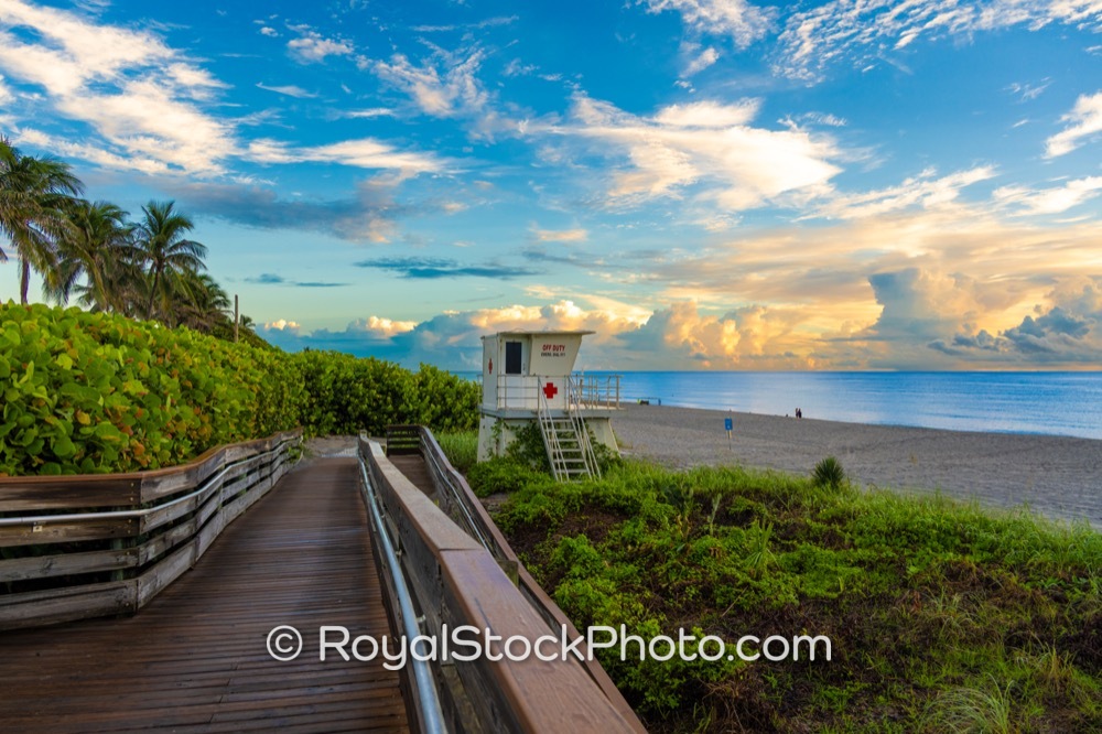 Life Guard Tower at Juno Beach Marcinski Road 20260920